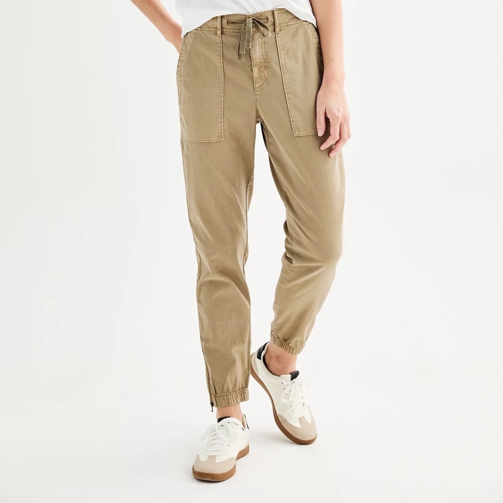 Petite Sonoma Goods For Life® Core Utility Jogger in SAND BRIGADE